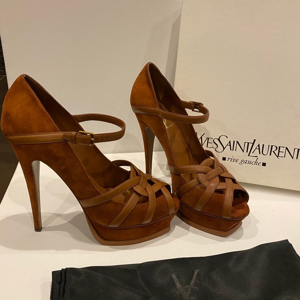 YSL Tribute Maryjane Pumps